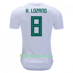 Billige Fotballdrakter Mexico H.Lozano 8 VM 2018 Bortedraktsett